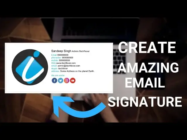 'Video thumbnail for Email Signatures - How to Create Awesome Email Signatures'