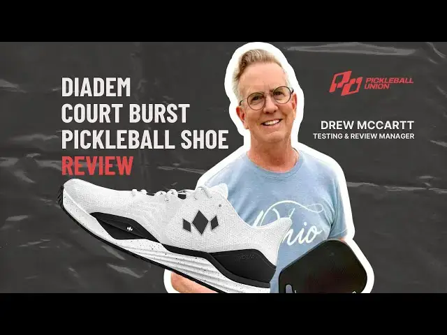 'Video thumbnail for Diadem Court Burst Pickleball Shoe Review - Pickleball Union'