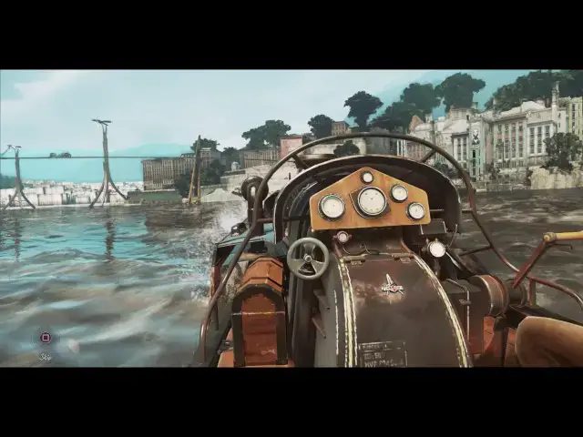 'Video thumbnail for Dishonored 2 - Edge of the World: Meagan Foster Skiff Ride to Sarkonas Dialogue Sequence PS4 Pro'