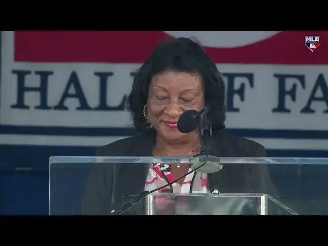 'Video thumbnail for Dick Allen's Widow, Willa Allen, Delivers Hall of Fame Speech!'