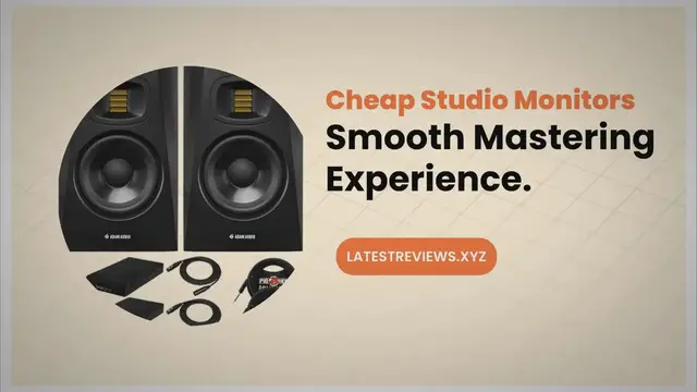 'Video thumbnail for 18 cheap studio monitors 2023'