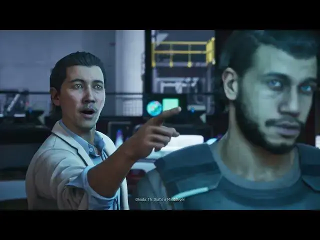 'Video thumbnail for MindsEye - 4. Industrial Espionage: Track Hardware (Mathew Conti) Jacob Meets Lars Okada Cutscene'