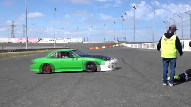 'Video thumbnail for Nissan S13 EJECTO WHEEL CUZ!!!'