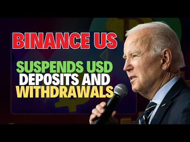 'Video thumbnail for 🚨 Binance US Suspends USD Deposits and Withdrawals: What You Need to Know! 💰💔'