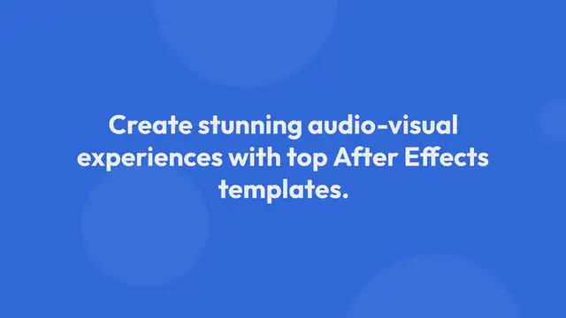 'Video thumbnail for 10 Best After Effects Audio Visualizer Templates For 2024'