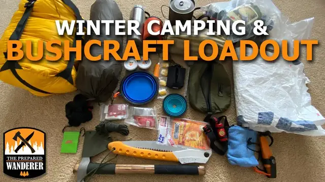 'Video thumbnail for Winter Camping and Bushcraft Loadout'