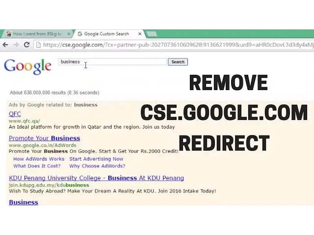 'Video thumbnail for How to Remove cse.google.com Google Custom Search & Other Proxy Redirects'
