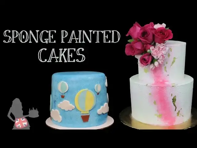 'Video thumbnail for Sponge Painted Cake Tutorial'