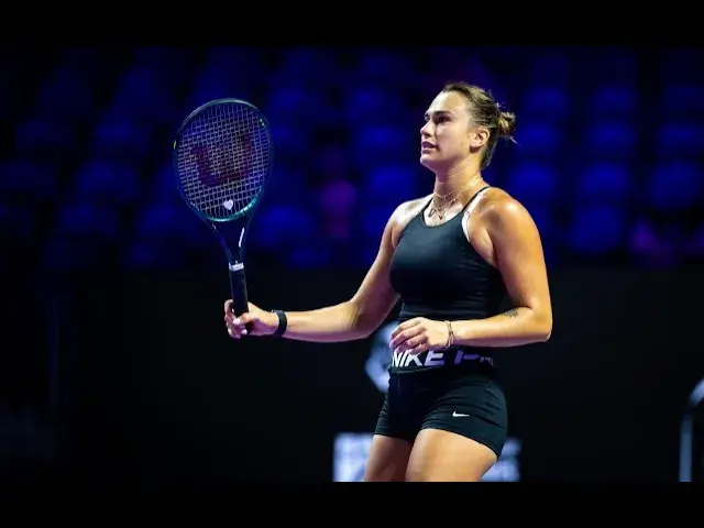 'Video thumbnail for First practice photos from the 2024 WTA Finals Riyadh'