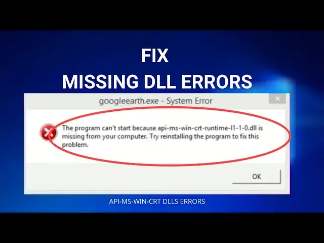 'Video thumbnail for Fix api-ms-win-crt-runtime-l1-1-0.dll file missing error'