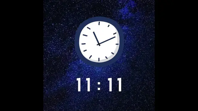 'Video thumbnail for 🕰️ Signification Heure Miroir 11h11 : Découvrez le message des Anges ! 😇'