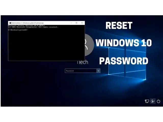 'Video thumbnail for How to Reset Windows 10 Password Easily 100% Working'