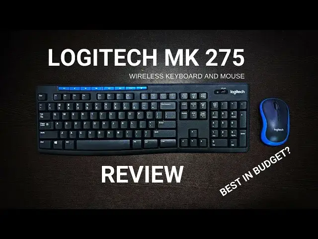 'Video thumbnail for Logitech MK 275 Wireless keyboard and Mouse Review - Best in Budget?'