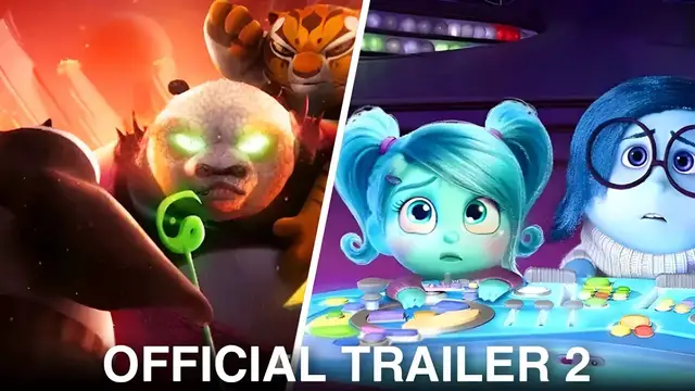 'Video thumbnail for INSIDE OUT 2 & KUNG FU PANDA 4: NEW Official Trailer 2 Release Dates!'