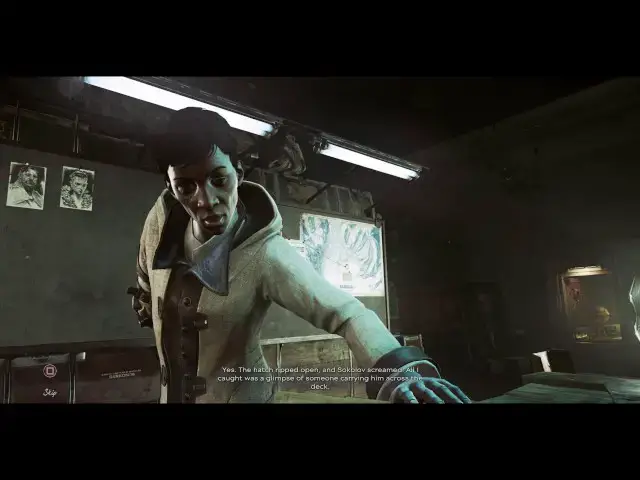 'Video thumbnail for Dishonored 2 - 2. Dreadful Wale: Megan Foster Talks About The Crown Killer & Sokolov Sequence PS4Pro'