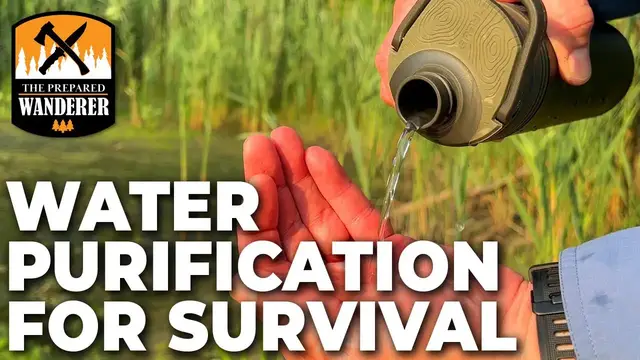 'Video thumbnail for Wilderness Survival: Water Purification Methods for Survival Kits'