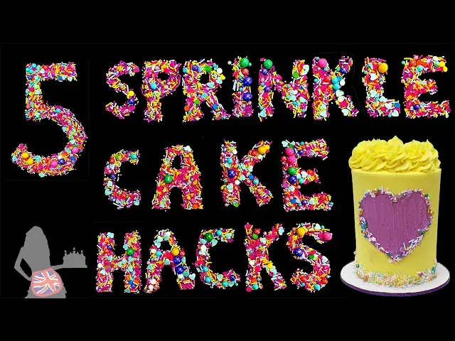 'Video thumbnail for 5 Sprinkle Cake Hacks'