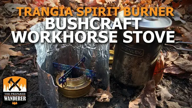 'Video thumbnail for Bushcraft Workhorse Stove, Trangia Spirit Burner'