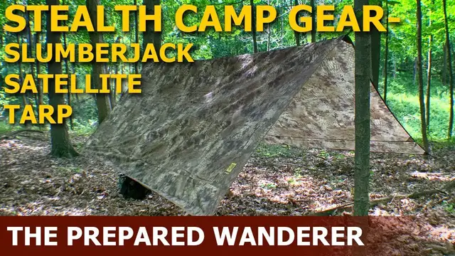 'Video thumbnail for Stealth Camp Gear - Slumberjack Satellite Tarp'