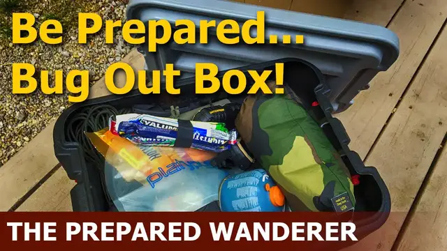 'Video thumbnail for Be Prepared... Bug Out Box!'