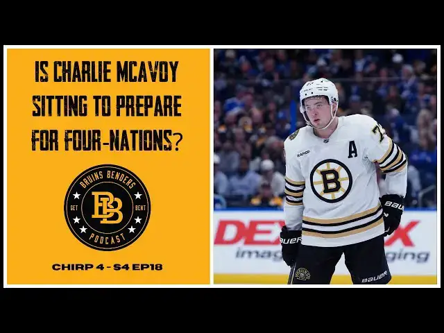 'Video thumbnail for Benders: Is Charlie McAvoy Sitting to Prepare for 4-Nations?'