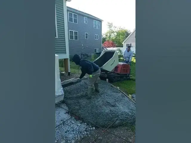 'Video thumbnail for Moving Concrete With a Power Buggy'