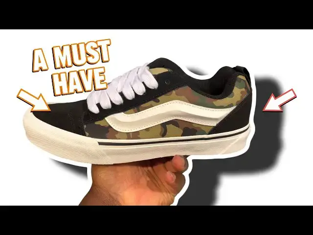 'Video thumbnail for This Vans Knu School "Black Camo" Is A Must-Have Y2K Inspired Sneaker'