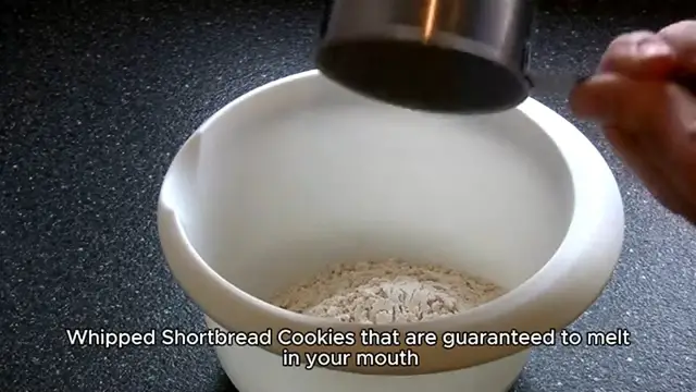 'Video thumbnail for Whipped Shortbread Cookies'