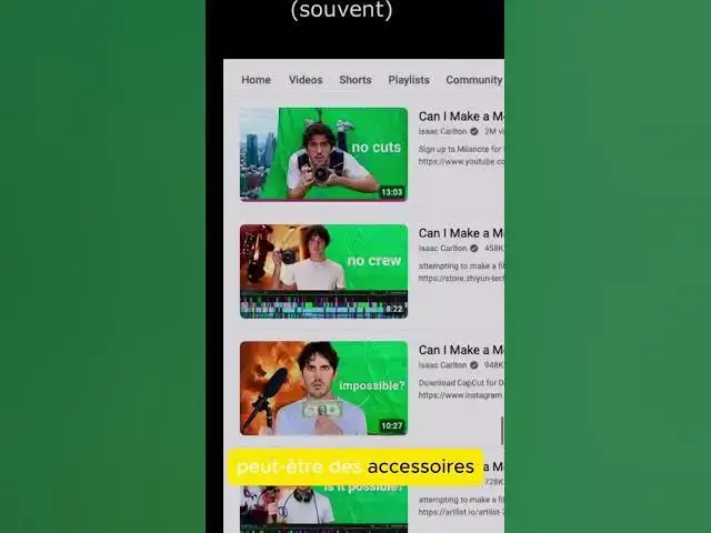 'Video thumbnail for Vignettes Consistantes pour 🚀 Youtube CTR'