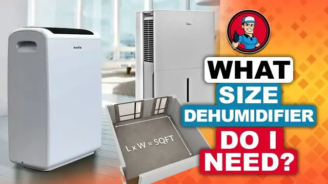 'Video thumbnail for What Size Dehumidifier Do I Need? 📏: Informational Guide | HVAC Training 101'