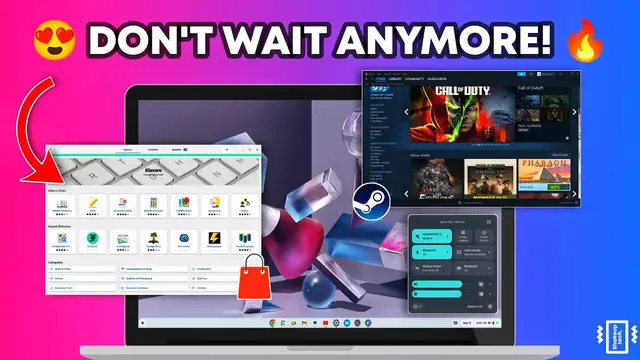 'Video thumbnail for NEW Chrome OS Flex - WHY & HOW To INSTALL Using TWO Methods!'