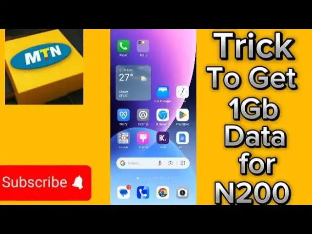 'Video thumbnail for MTN Data Tricks 2024 | MTN Data Cheat | Enjoy 1GB Data for N200 Only ✅ (See How)'