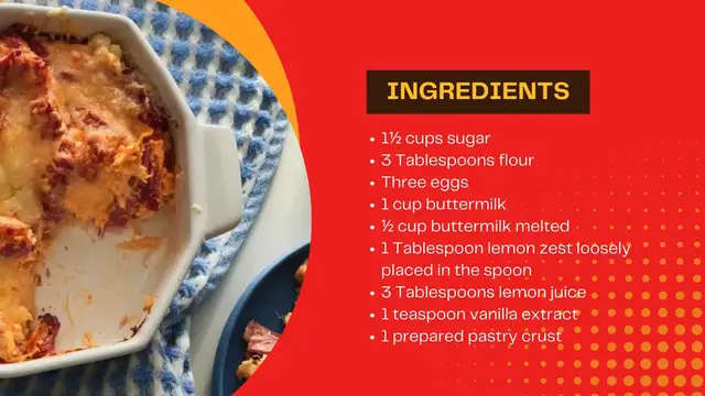 'Video thumbnail for Southern Buttermilk Pie'