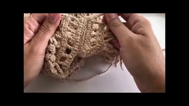 'Video thumbnail for How to crochet a Mattress Stitch'