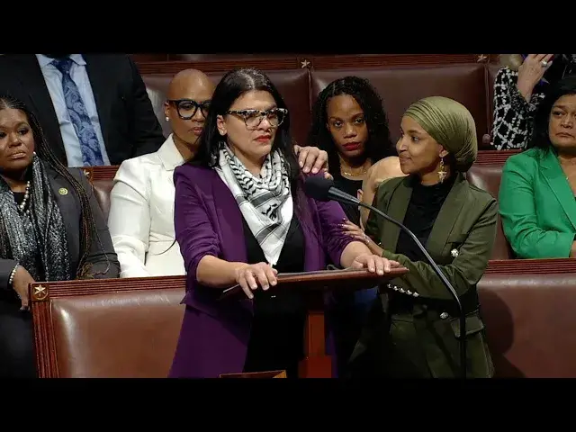 'Video thumbnail for Rashida Tlaib Cries On National Television - She Finally Learns Her Punishment'