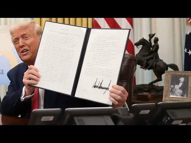 'Video thumbnail for 'Saving America's Children' - Trump Takes Stunning Action That Sends Democrats Panicking'