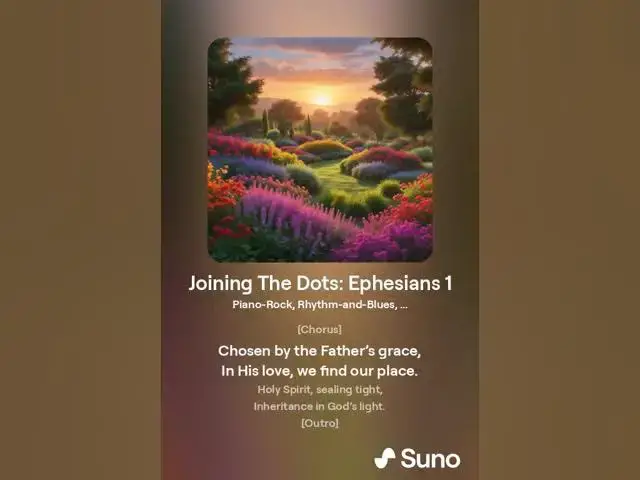 'Video thumbnail for Ephesians 1: A Song of Blessings and Grace'