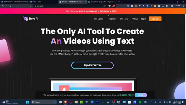 'Video thumbnail for How to Create Animated Videos Using ChatGPT and Steve AI - Detailed Tutorial'
