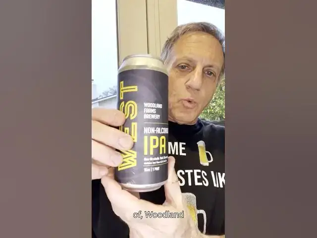 'Video thumbnail for Woodland Farms Brewery West IPA Non Alcoholic Beer Review #beer #nonalcoholicdrinks'