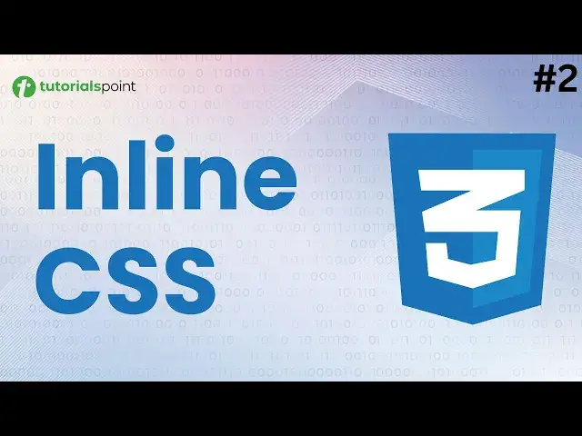 'Video thumbnail for Inline CSS: CSS Course for Beginners'