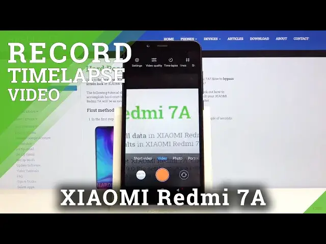 'Video thumbnail for How to Record Timelapse in XIAOMI Redmi 7A'