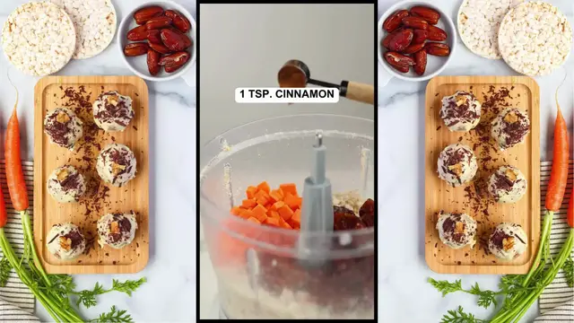'Video thumbnail for Crispy Carrot Cake Bites'