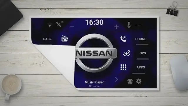 'Video thumbnail for Nissan logo to Android headunit screen'