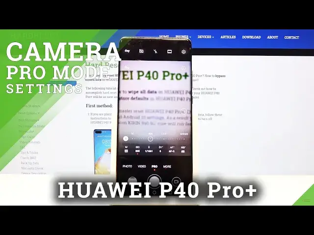 'Video thumbnail for How to Use Camera Pro Mode in HUAWEI P40 Pro+ - Pro Mode'