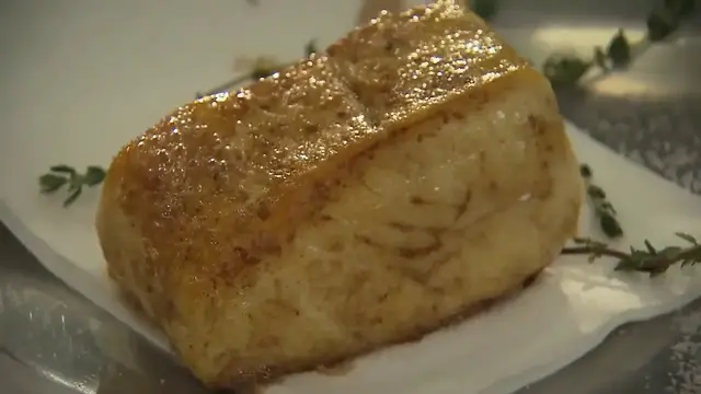 'Video thumbnail for Pan Roasted Halibut'