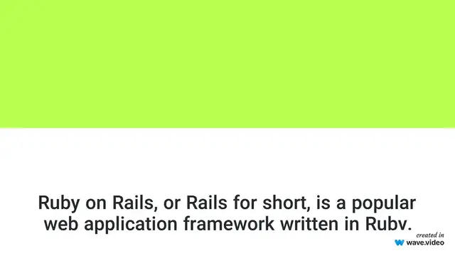'Video thumbnail for Ruby on Rails Tutorial for Beginners'