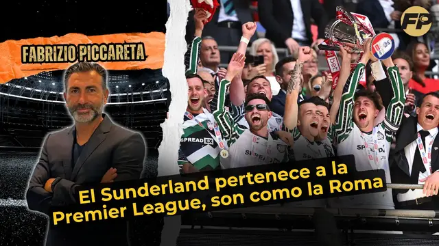 'Video thumbnail for Fabrizio Piccareta: Sunderland, igual que Roma - Di Canio, tan importante para mi carrera'