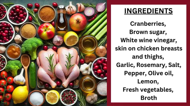 'Video thumbnail for Cranberry Chicken Recipe'