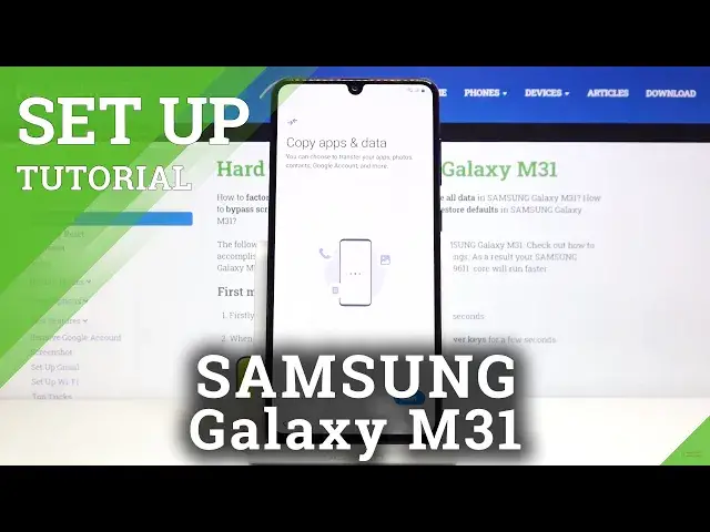 'Video thumbnail for How to Set Up SAMSUNG GALAXY M31 - First Configuration'