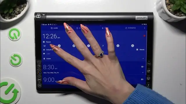 'Video thumbnail for How To Set Up Alarm Clock On LENOVO Yoga Smart Tab YT-X705F?'